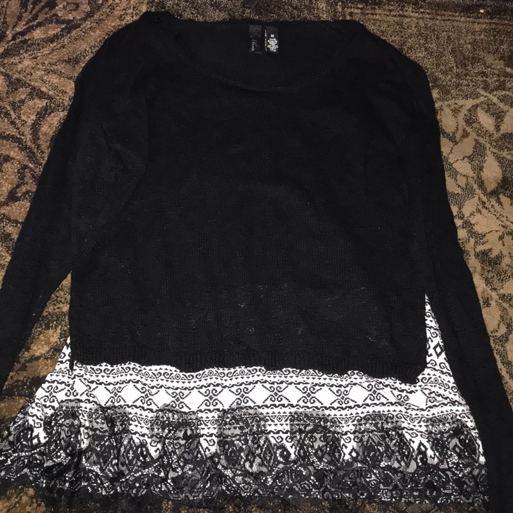 Black sweater